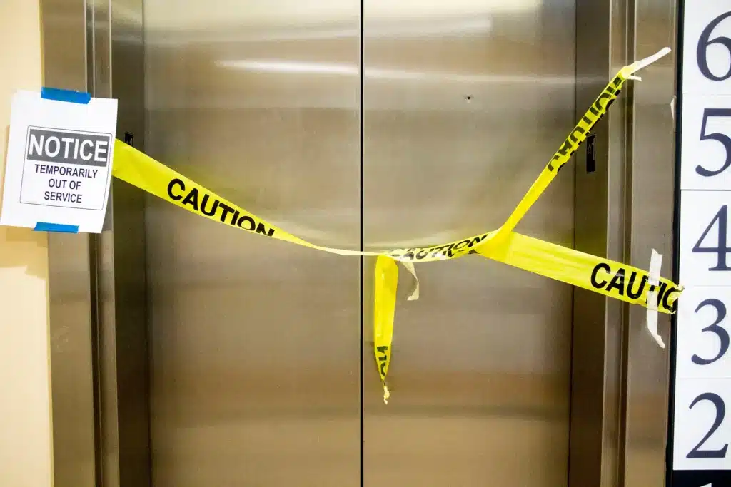 A broken Elevator